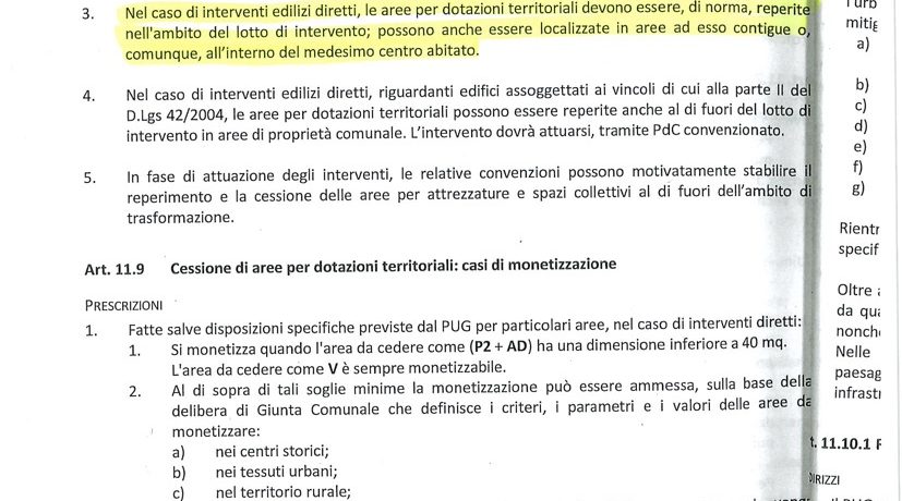 All 6 Dotazioni territoriali Art 11.8