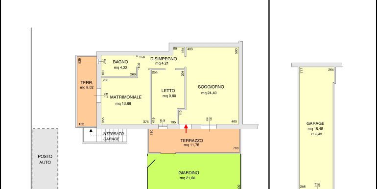 Appartamento in vendita al piano terreno a Pisignano